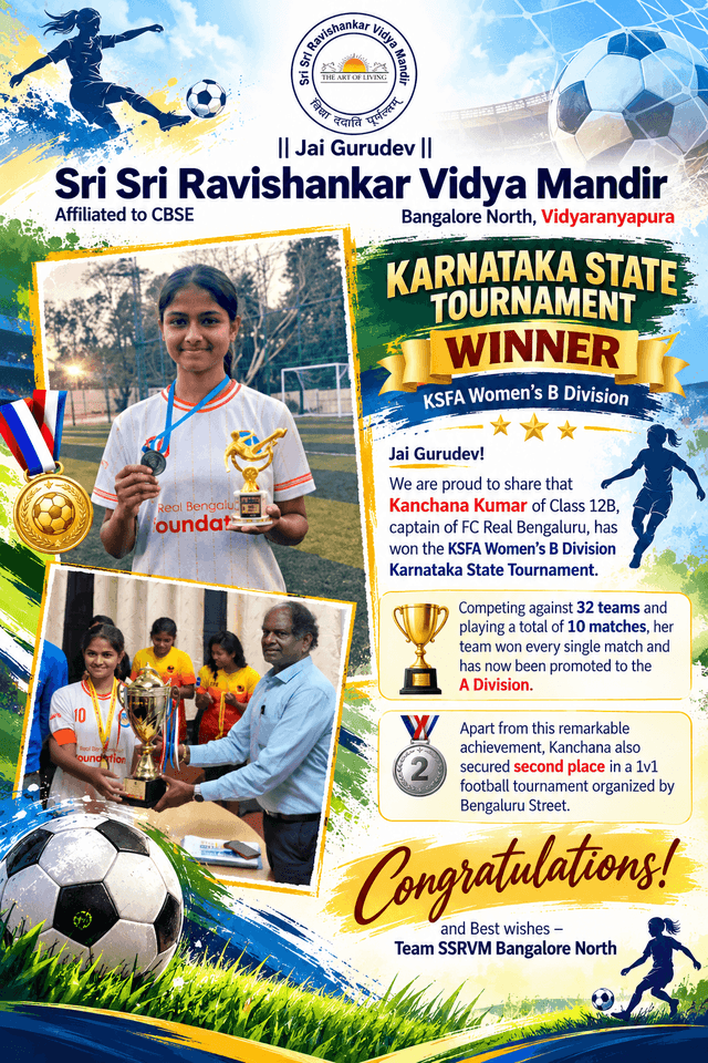 Karnataka State Tournament Winner – KSFA Women’s B Division